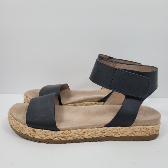 Soul Naturalizer Detail 2 Women's Black Ankle Strap Sandals US Size 10M - Picture 4 of 10